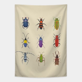 Endangered Beetles Around the World Tapestry