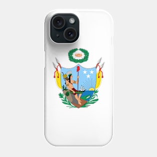 Coat of arms of Gran Colombia (1819) Phone Case