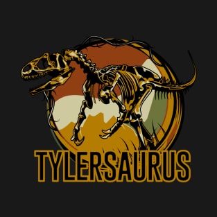 Tylersaurus Tyler Dinosaur T-Rex T-Shirt