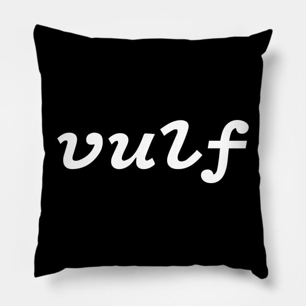 Very cool retro style vulf vulfpeck design Pillow by hobrath