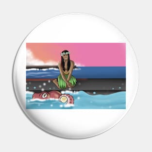 Ina - Cook Islands Hero Pin