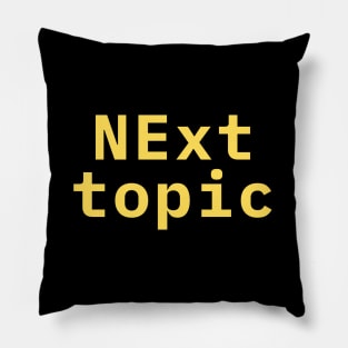 MrGentleman Funny Phase #2 Pillow
