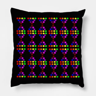 Colourful circles pattern Pillow