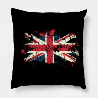great britain flag Pillow
