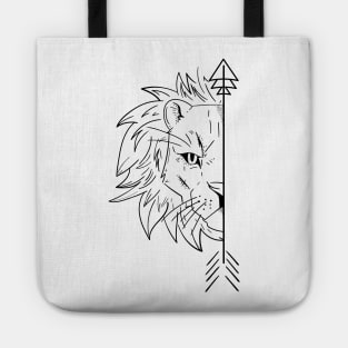 lion couple Tote