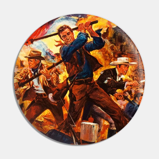 The Alamo (1960) Poster Pin by MovieFunTime