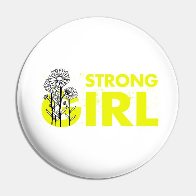 Strong Girl Pin by Dualima