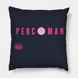 Perc Man 10 Pink OG Design Pillow
