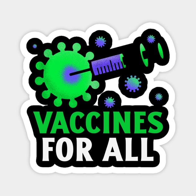 Vaccines for all Magnet by Istanbul