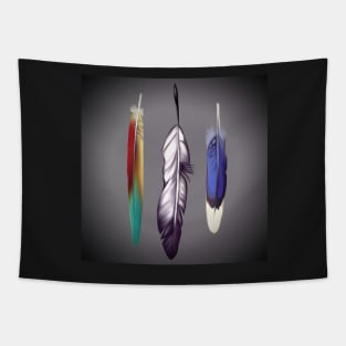 3 Feathers Tapestry