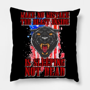 Make No Mistake Pillow