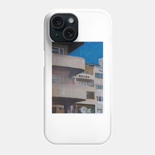 Bauhaus Building In Sunny Tel Aviv, Israel Phone Case