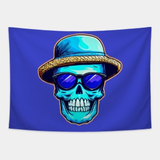 Summer Skull Tapestry