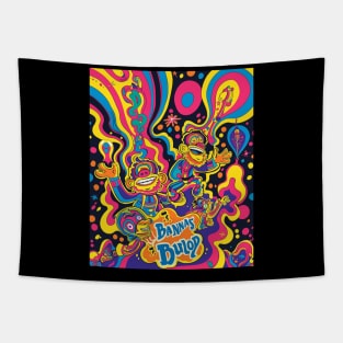 Monkey Banana Splits Delight Tapestry