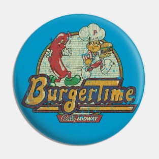 BurgerTime 1982 Pin