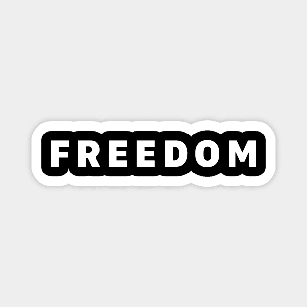charlie kirk freedom Magnet by ArtistTee ⭐⭐⭐⭐⭐