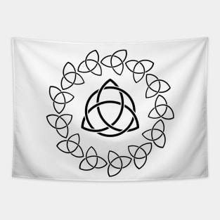 Circle of celtic knots Tapestry