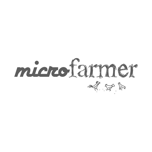 microFARMER Graphic with Chickens by LochNestFarm