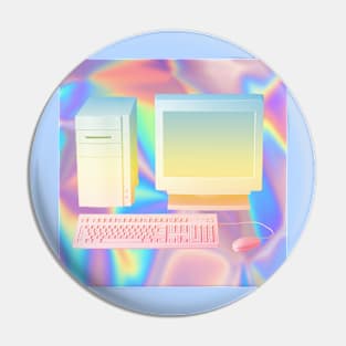 ∆∆∆ Pastel Computer ∆∆∆ Aesthetic Design Pin