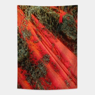 Cube Mountain Tapestry