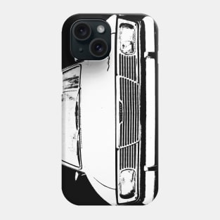 Sunbeam Vogue 1960s British classic car monoblock white Phone Case