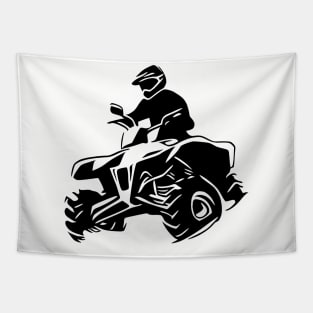 Offroad Quad Bike ATV Tapestry