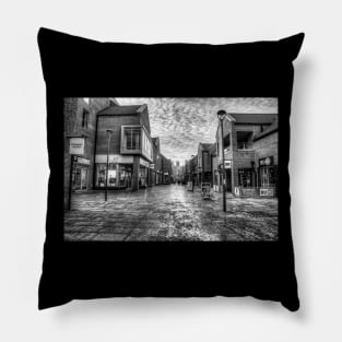 Beverley, Flemingate Shopping Centre, Black And White Pillow