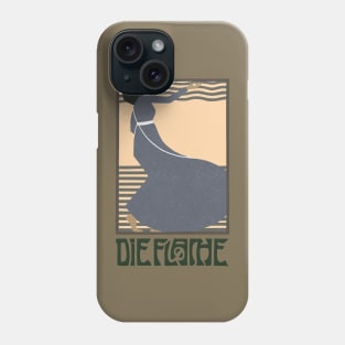 Die Flache Dancing Girl Retro Vintage Poster Phone Case