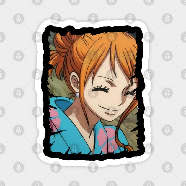 NAMI ANIME MERCHANDISE Magnet by graficklisensick666