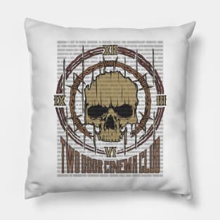 Two Door Cinema Club Vintage Skull Pillow