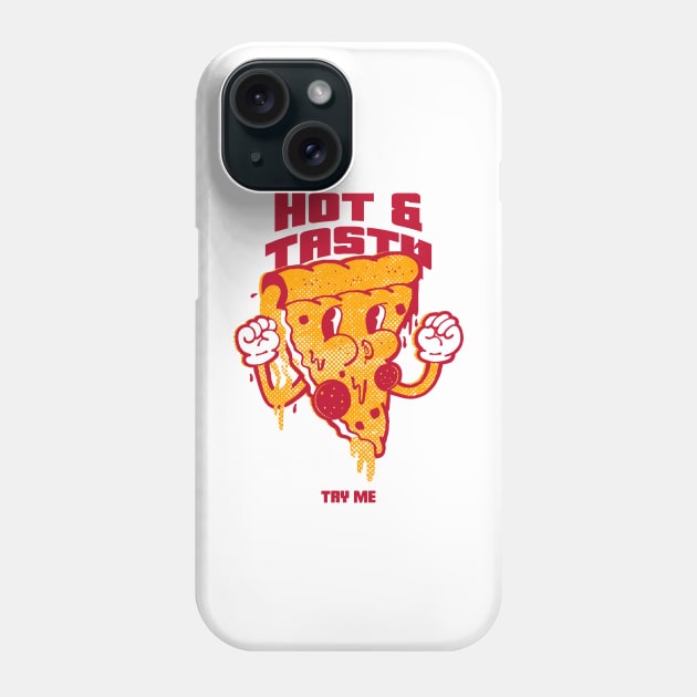 Hot - Try Me Phone Case by Plush Tee