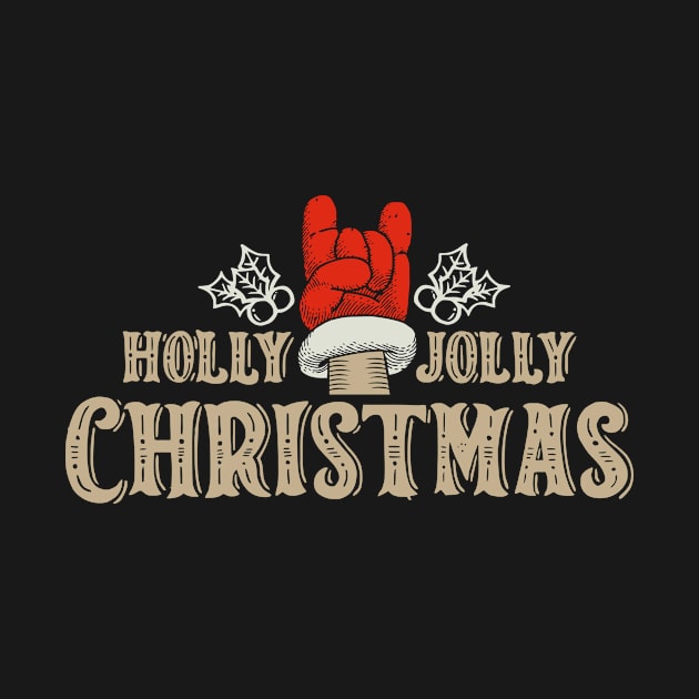 Holly Jolly Rock Christmas by Vault Emporium