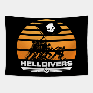 HELLDIVERS FLAG Tapestry