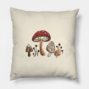 Mushrooms Pillow