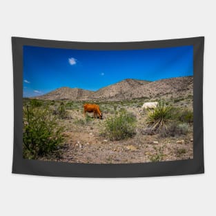 Criollo Cattle on the Open Range Tapestry