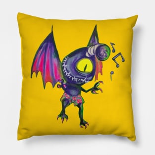 Purple People Eater Pillow