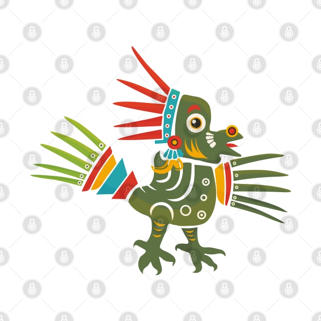 Aztec Bird by tatadonets