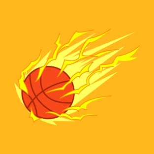 Electrifying Slam: When Basketball Meets Lightning T-Shirt