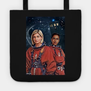 Space Girlfriends/13th doctor Tote