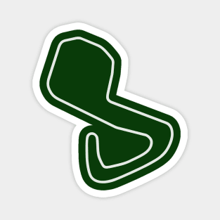 Brands Hatch GP Circuit [outline] Magnet