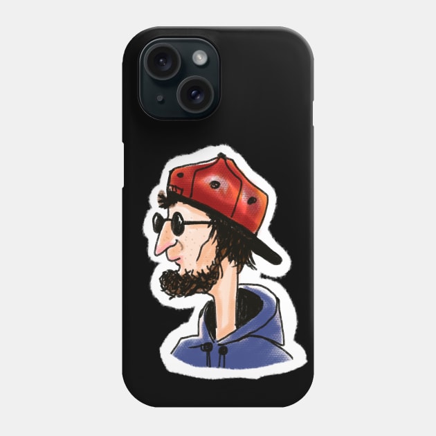 dude teenager Phone Case by barbasantara