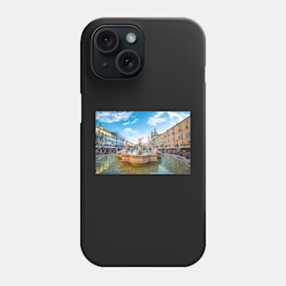 Piazza Navona in Rome, Italy. Phone Case