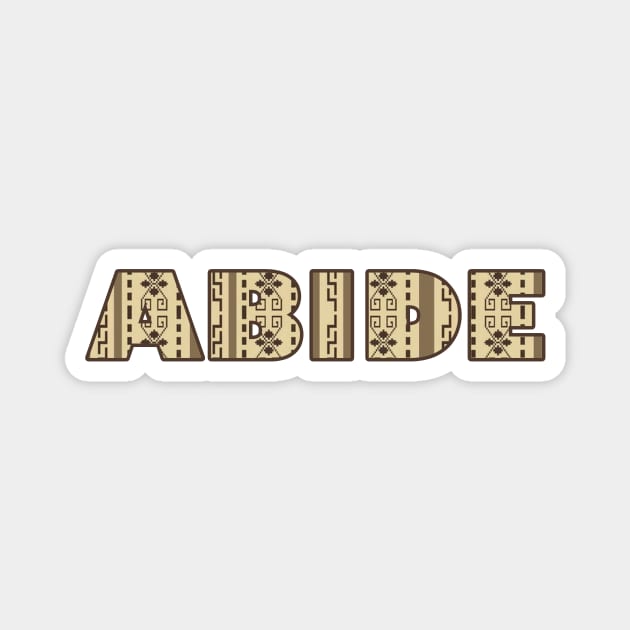 The Dude Abides Magnet by shirejedi