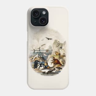 A history of the earth and animated nature (1820) by Oliver Goldsmith Phone Case