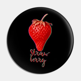 Strawberry Identity Pin