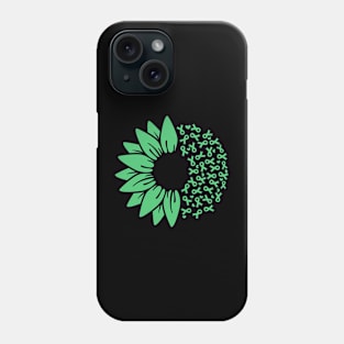 Sunflower Liver Cancer gift Phone Case