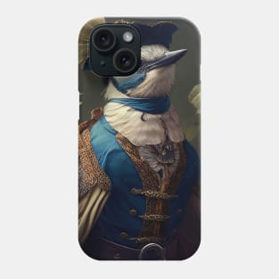 Victorian bird portrait 1 Phone Case