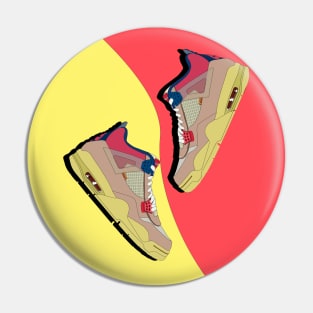 Creamy sneakers Pin