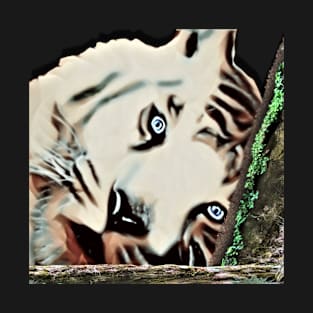 SURPRISED WHITE TIGER T-Shirt