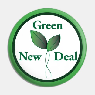 Green New Deal Pin